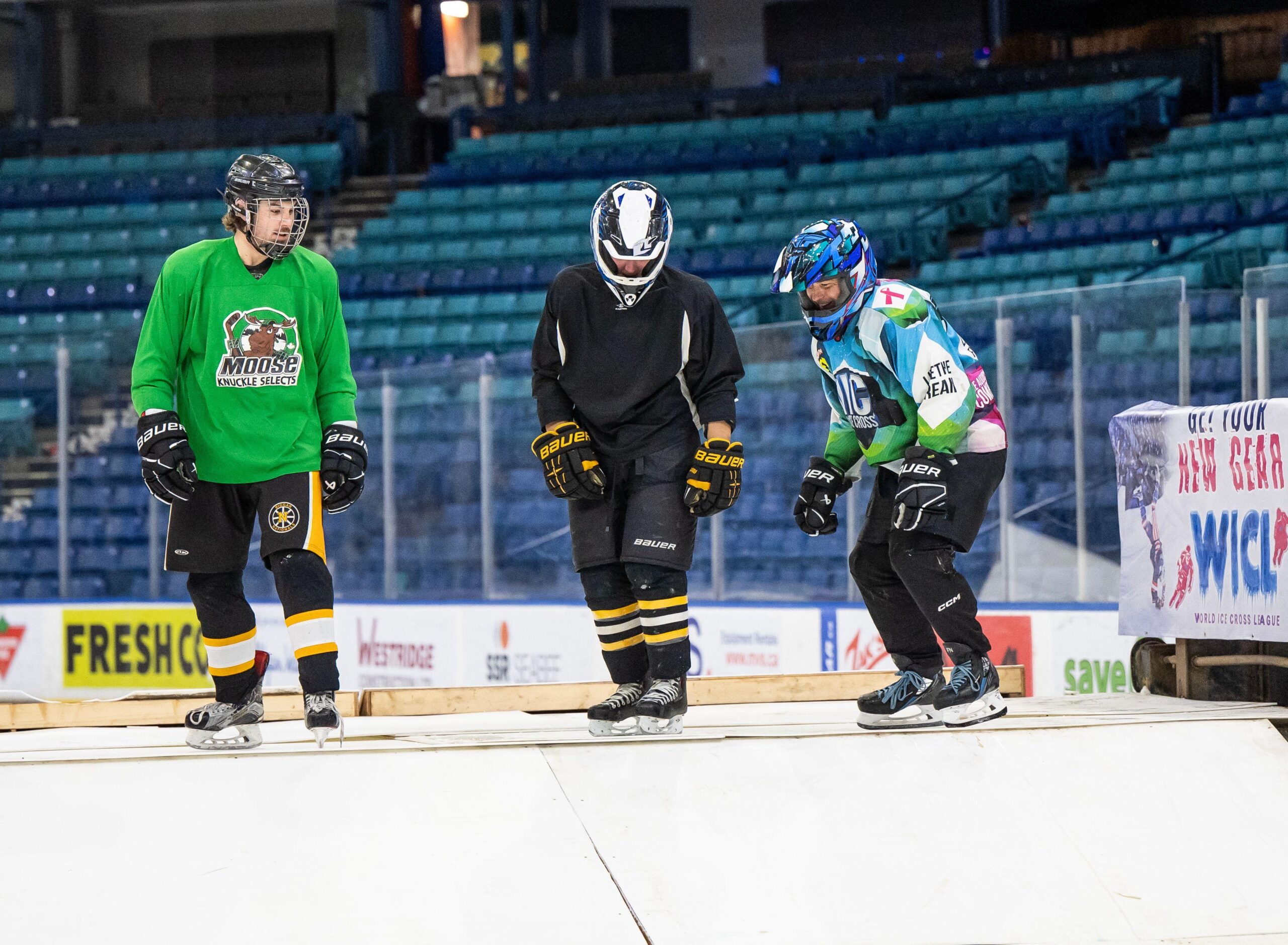 Ice Cross Makes History: A Thrilling First Indoor Event in Saskatoon