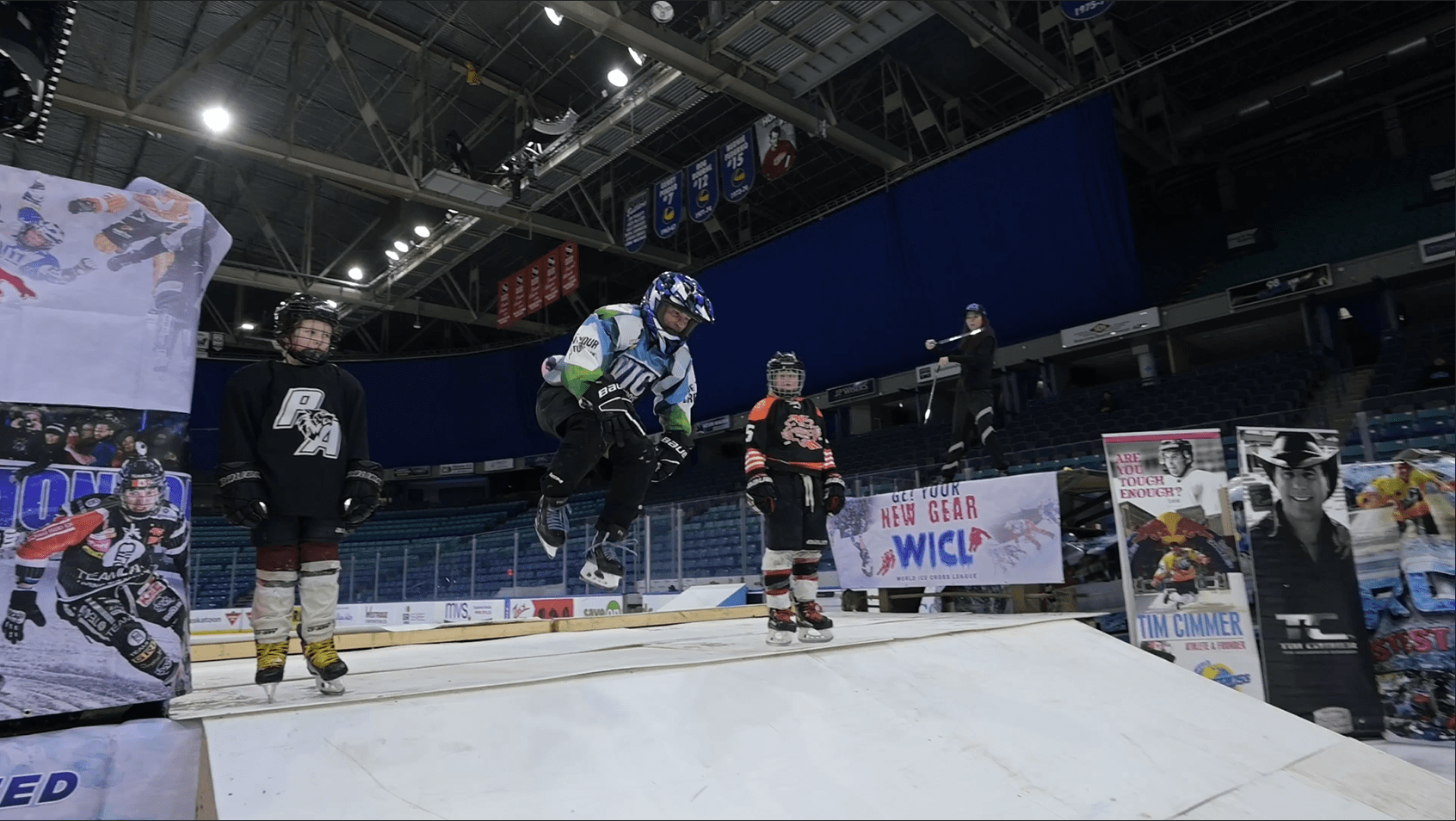 World-Class Ice Cross Competition Brings Global Thrill to Merlis Belsher Arena